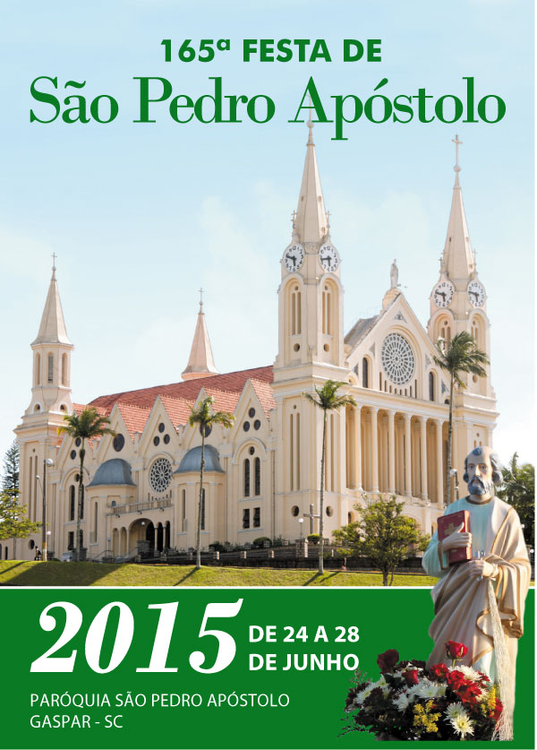 Programa da 165ª festa de São Pedro