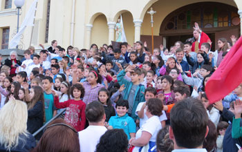 A festa das crianças para São Pedro